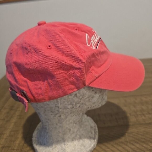 SMITHSONIAN INSTITUTION PINK STRAPBACK CAP Dad HAT Adjustable Embroidered - Picture 4 of 5